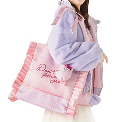Bolso Tote con Volantes