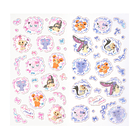 Set Stickers Transparentes · Cuties  4