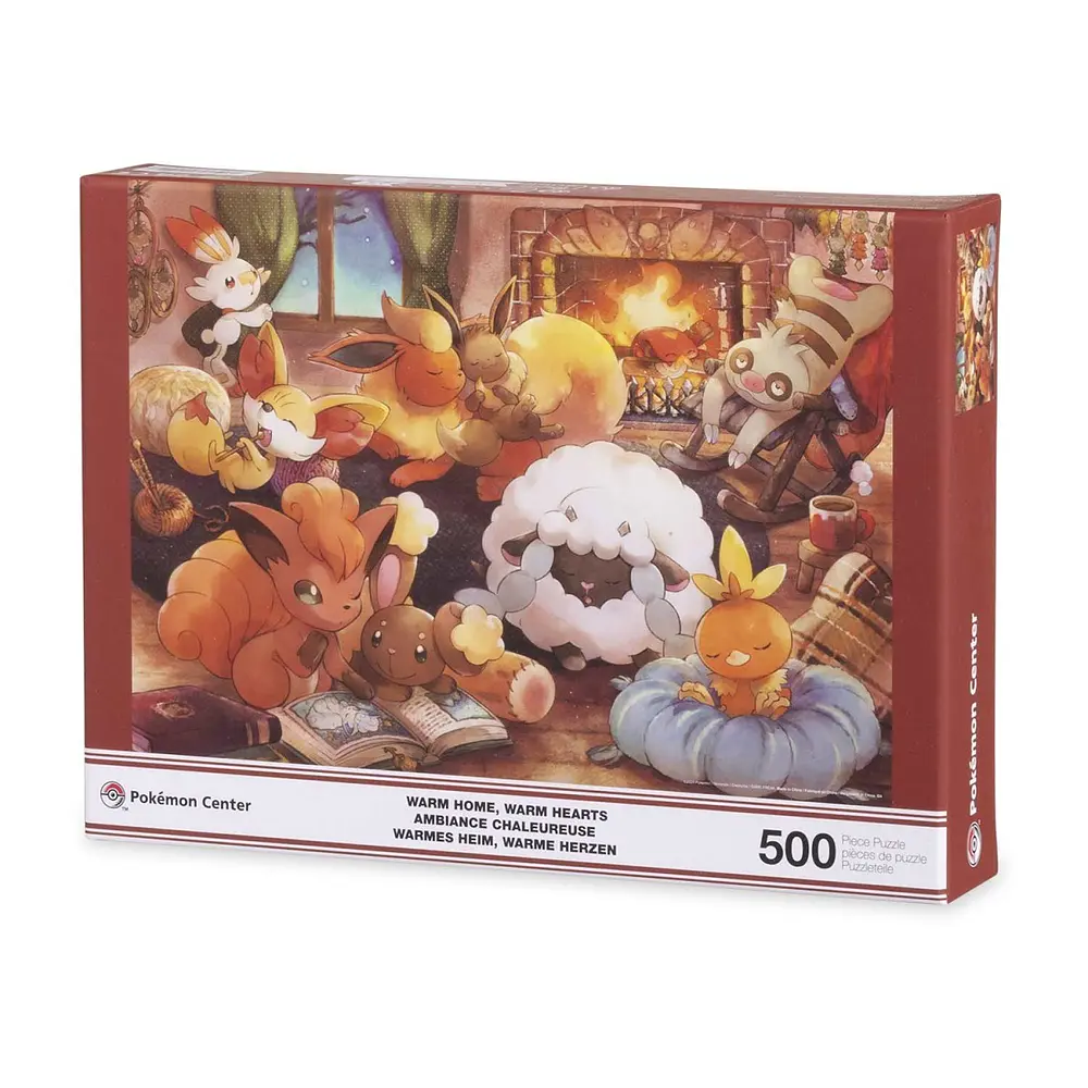 Puzzle 500 pzs · Warm Home, Warm Hearts - Vista del producto
