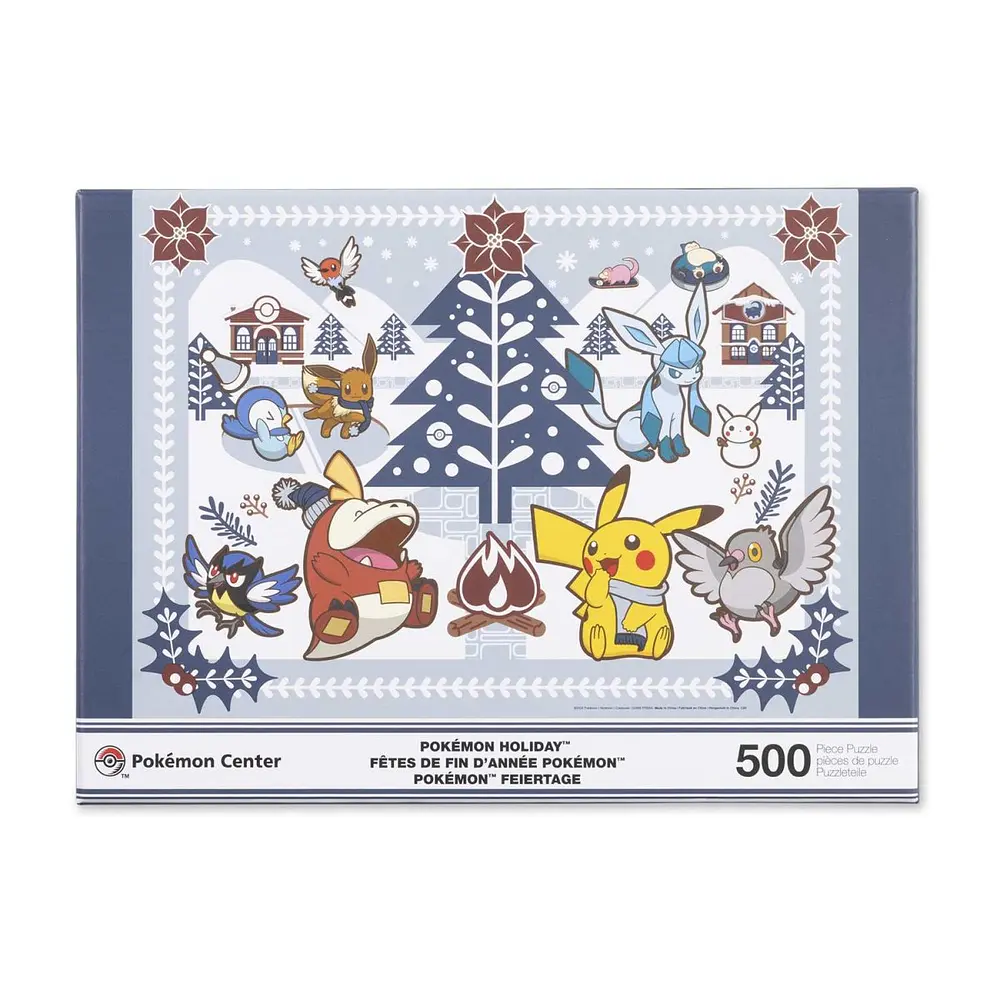 Puzzle 500 pzs · Pikachu, Fuecoco & Friends - Vista del producto