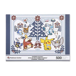 Puzzle 500 pzs · Pikachu, Fuecoco & Friends - Vista del producto