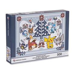Puzzle 500 pzs · Pikachu, Fuecoco & Friends