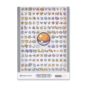 Puzzle 1000 pzs · Pokémon Pixels