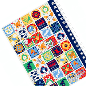 Libreta B6 · Diseño Mosaico
