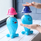 Set Dispensador Shampoo 500ml · Wobbuffet 1