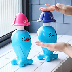 Set Dispensador Shampoo 500ml · Wobbuffet