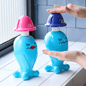 Set Dispensador Shampoo 500ml · Wobbuffet