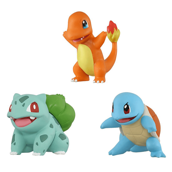 Set 3 Iniciales · Región Kanto