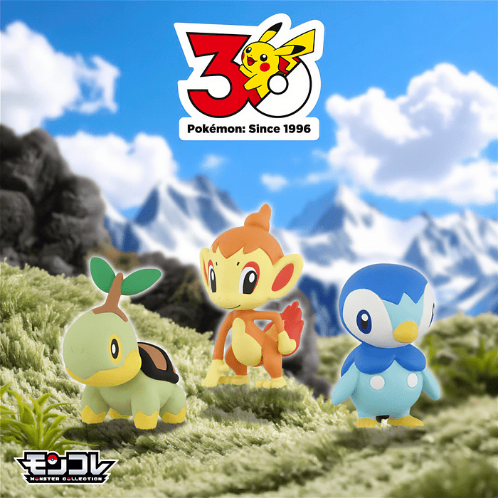 Set 3 Iniciales · Región Sinnoh 2