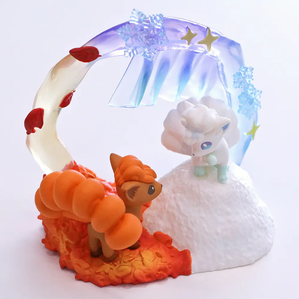 Circular Diorama 2 · Figura Vulpix - Vista del producto