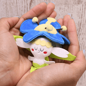 Peluche Mascota · Flabébé Flor Azul