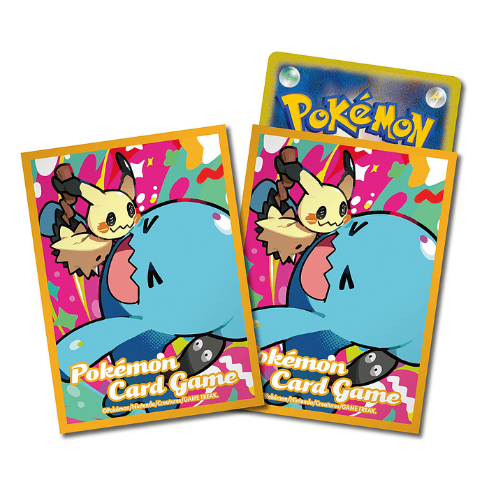 Protector Cartas · Mimikyu & Wobbuffet Orange 1