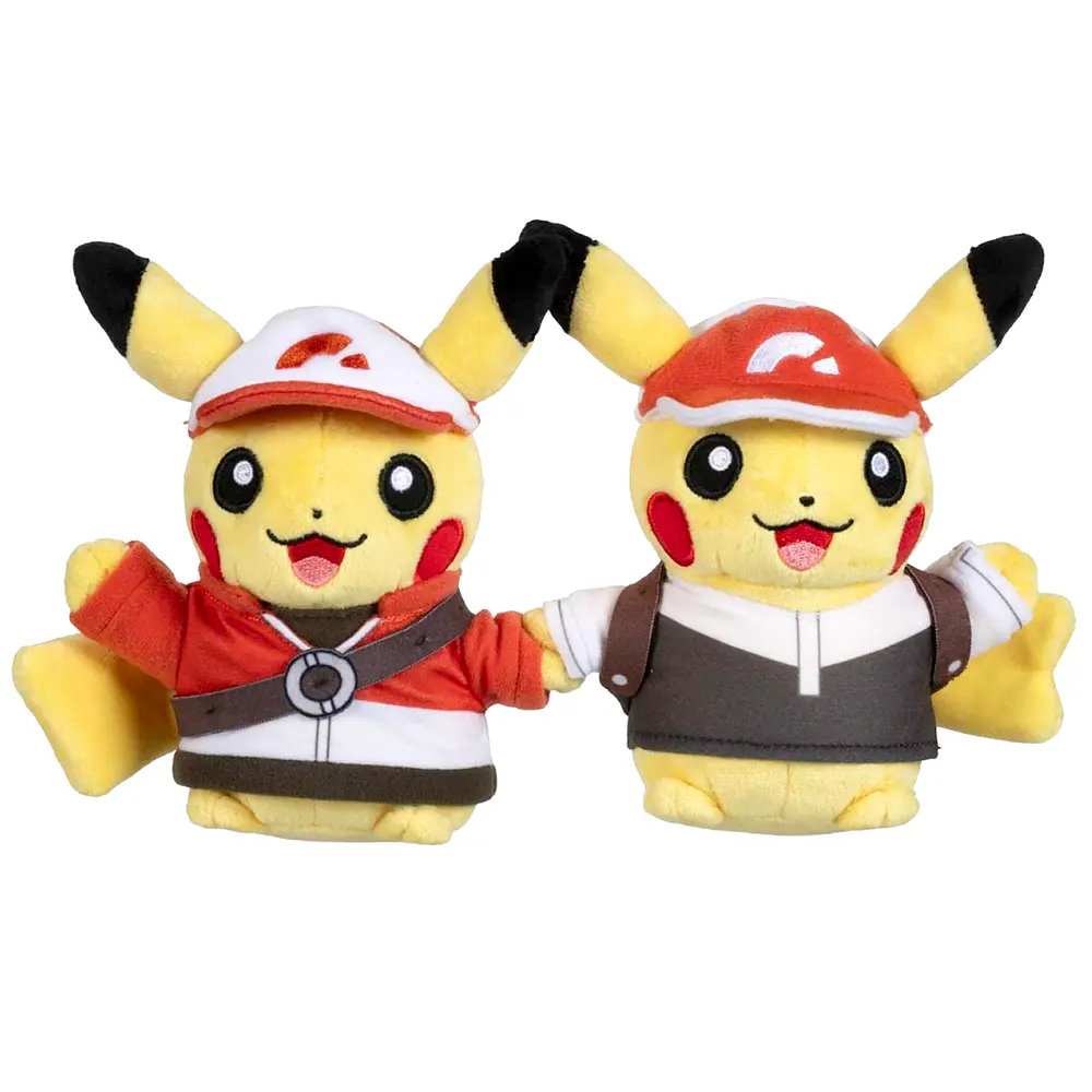 Peluche Pareja · Pikachu Kanto - Vista del producto