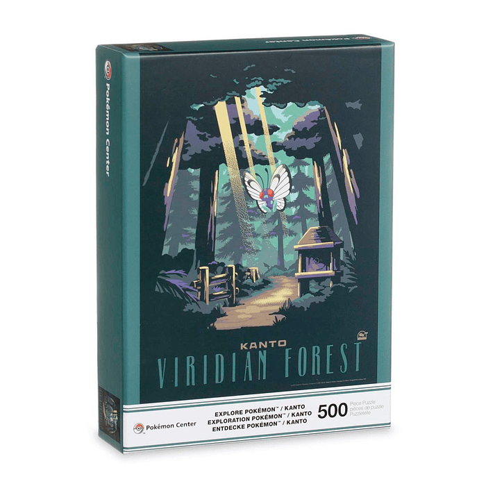 Puzzle 500 pzs · Kanto Explore Pokémon 1