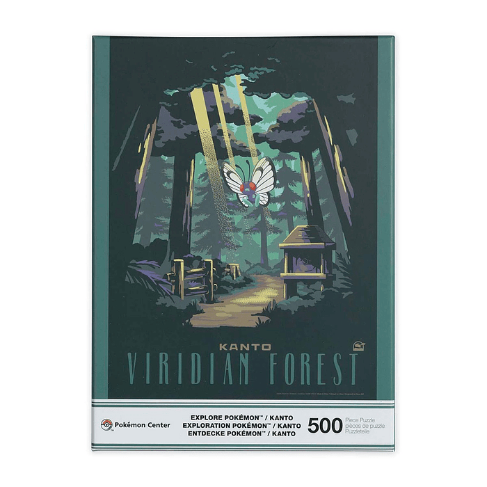 Puzzle 500 pzs · Kanto Explore Pokémon 3
