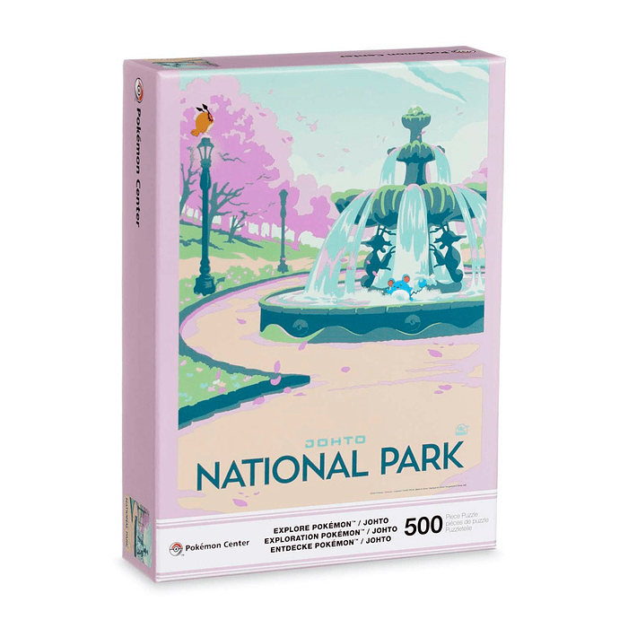 Puzzle 500 pzs · Johto Explore Pokémon 1