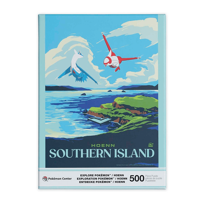 Puzzle 500 pzs · Hoenn Explore Pokémon 3