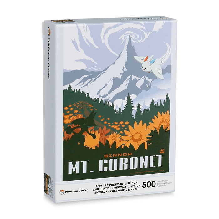 Puzzle 500 pzs · Sinnoh Explore Pokémon 1