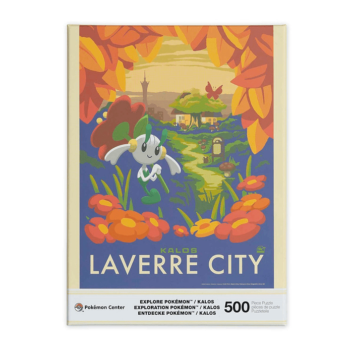 Puzzle 500 pzs · Kalos Explore Pokémon 3