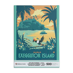 Puzzle 500 pzs · Alola Explore Pokémon