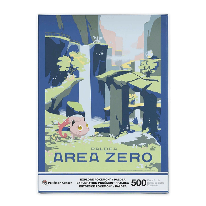 Puzzle 500 pzs · Paldea Explore Pokémon 3