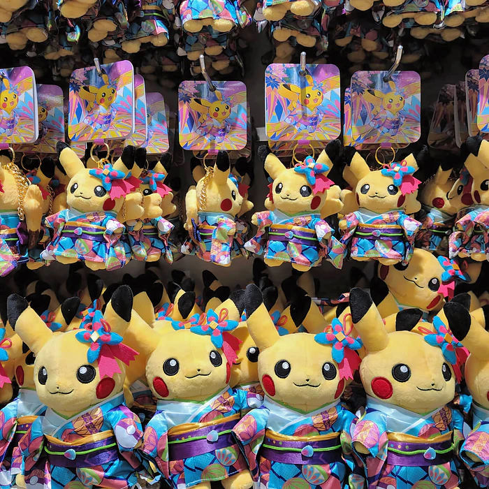Peluche · Kimono Pikachu ♀ 2