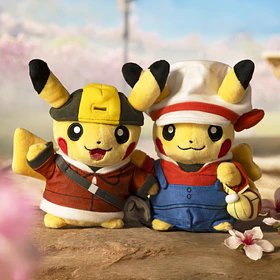Peluche Pareja · Pikachu Johto