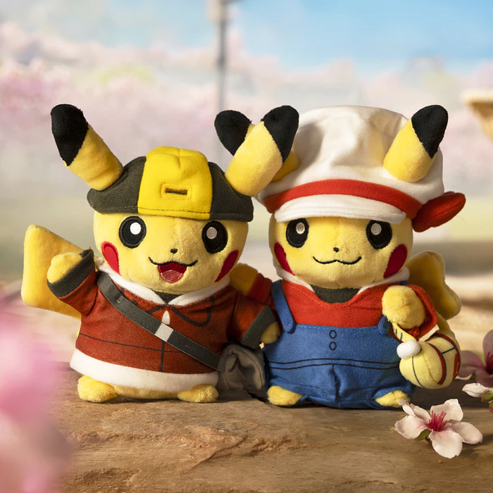 Peluche Pareja · Pikachu Johto 2