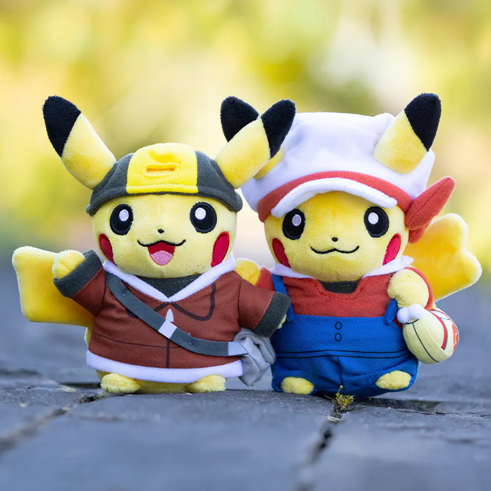 Peluche Pareja · Pikachu Johto - Vista del producto