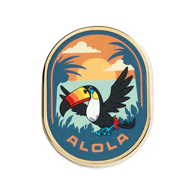 Pin · Región Alola