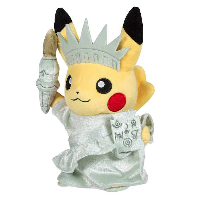 Peluche · Pikachu Estatua Libertad 3