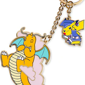 Llavero · Pikachu Graduado & Dragonite