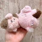 Peluche Retráctil · Cleffa y Clefairy 2