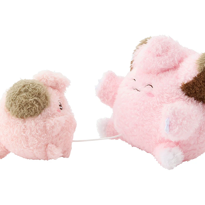 Peluche Retráctil · Cleffa y Clefairy 4