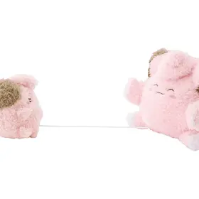 Peluche Retráctil · Cleffa y Clefairy