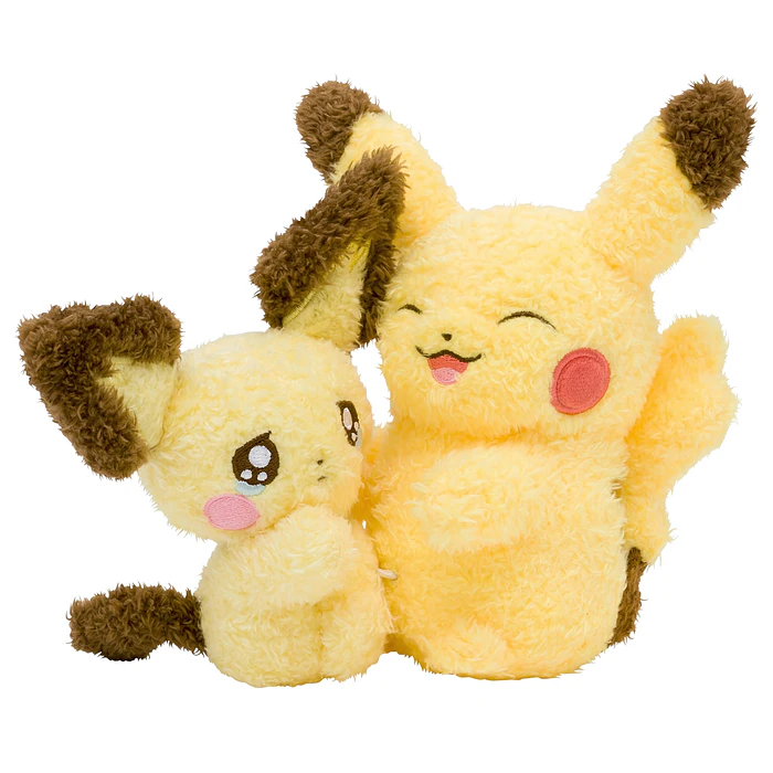 Peluche Retráctil · Pichu y Pikachu 3
