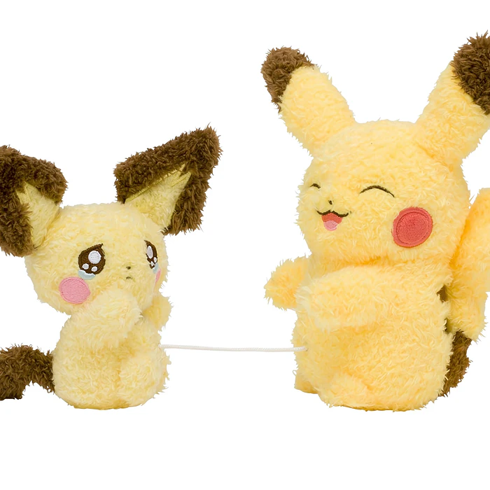 Peluche Retráctil · Pichu y Pikachu 4