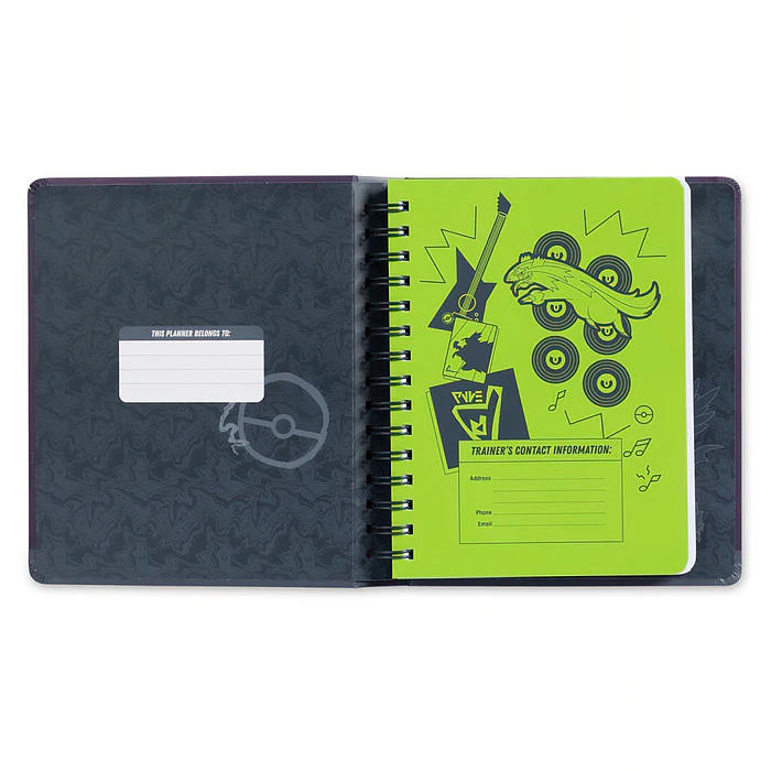 Planner Anual · Dark Types 4