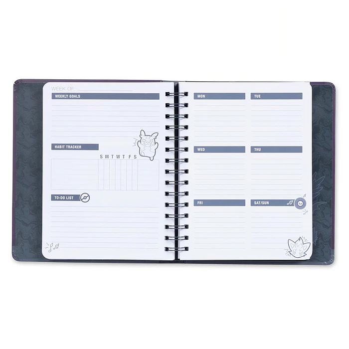 Planner Anual · Dark Types 5