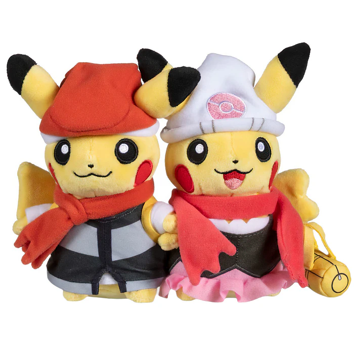 Peluche Pareja · Pikachu Sinnoh 3
