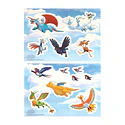 Adhesivos para Ventana · Flying Friends - Vista del producto