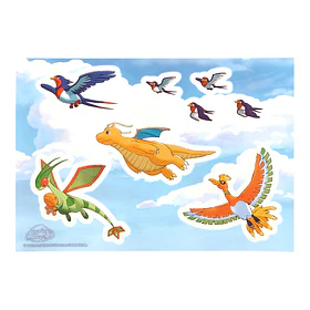 Adhesivos para Ventana · Flying Friends