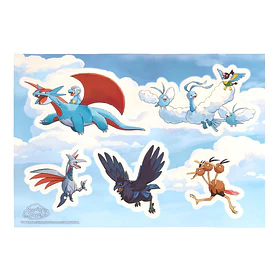 Adhesivos para Ventana · Flying Friends