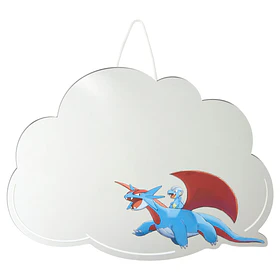 Espejo Acrílico · Salamence y Bagon