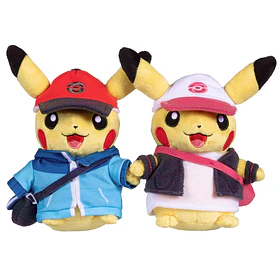 Peluche Pareja · Pikachu Unova