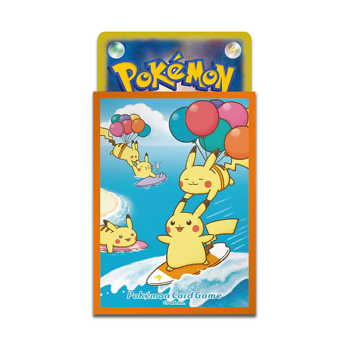 Protector Cartas · Surfing Pikachu Orange 2