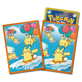 Protector Cartas · Surfing Pikachu Orange