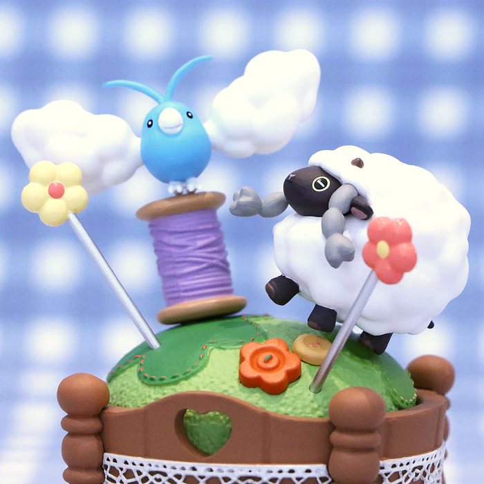 Sweet Craft Collection · Figura Wooloo y Swablu 2