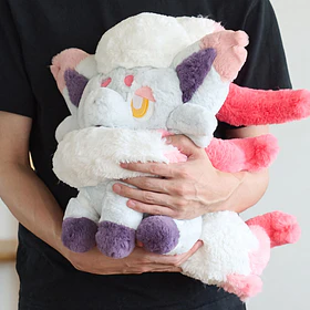 Peluche Fluffy · Zorua de Hisui · Grande