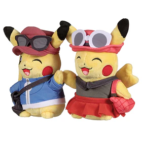 Peluche Pareja · Pikachu Kalos